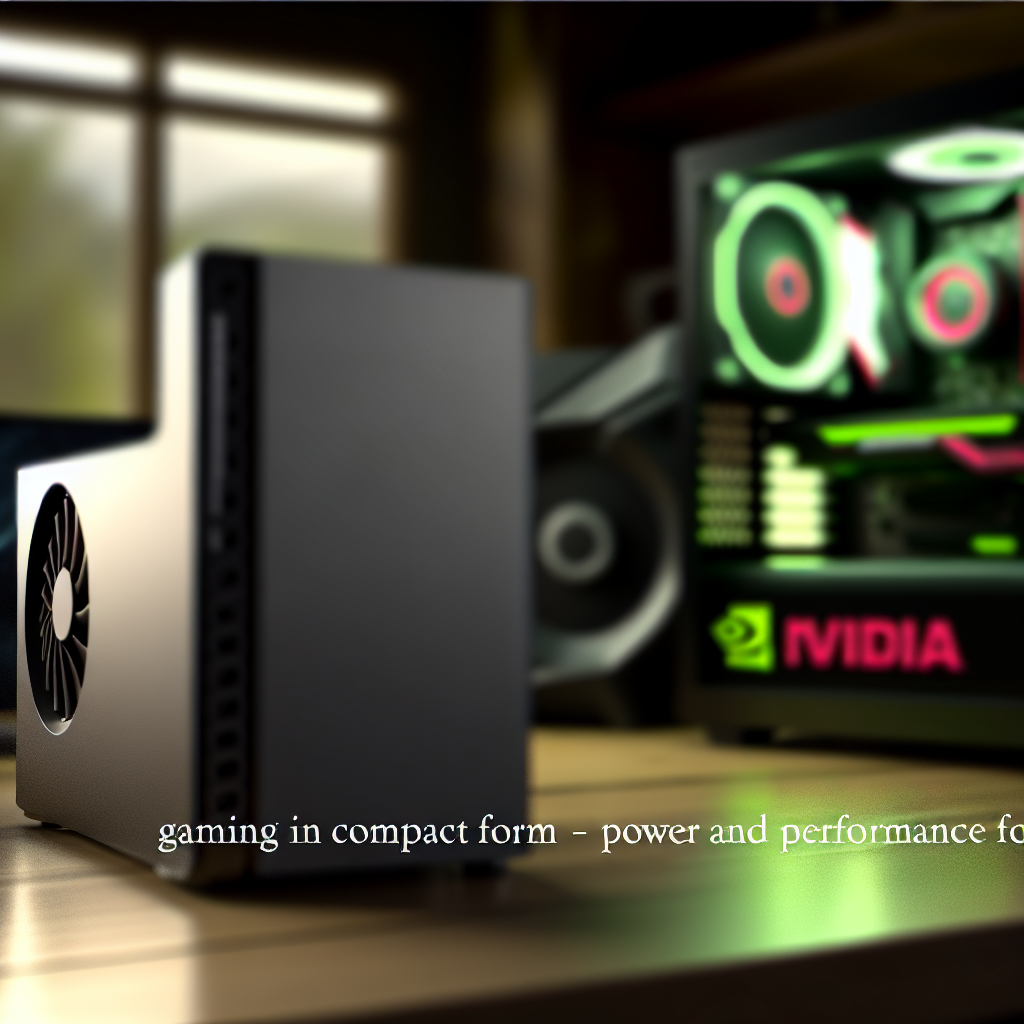 Leistungsstarker Gaming-PC mit futuristischem Design