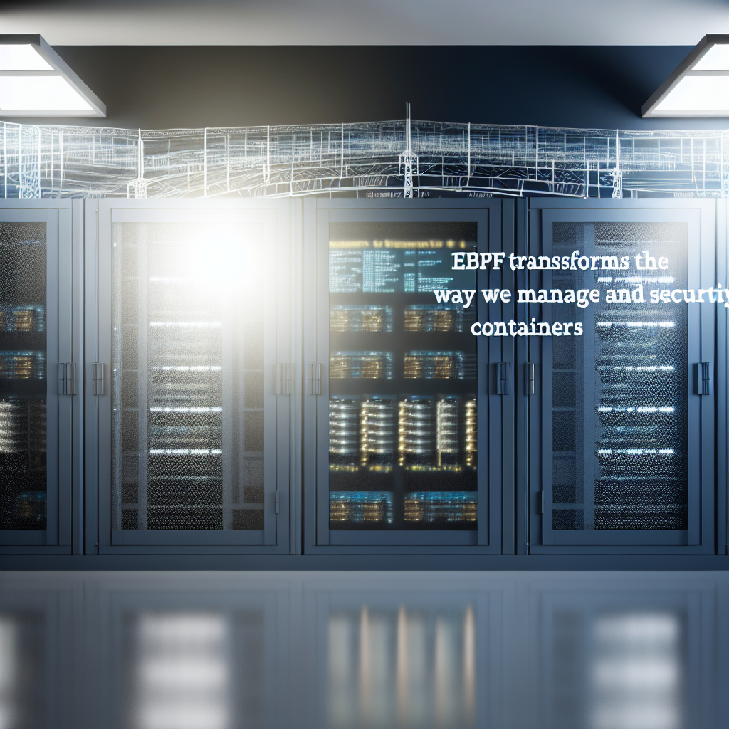 eBPF revolutioniert die Container-Vernetzung nachhaltig