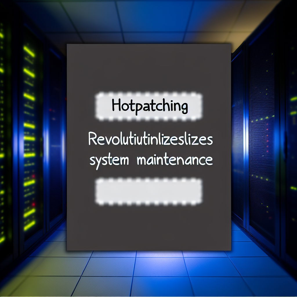 In-Memory-Patching revolutioniert Windows Server 2025